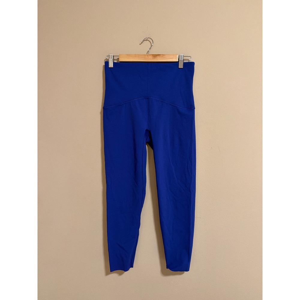 Spanx Booty Boost High Waisted Active Leggings Cobalt Blue Size Large
